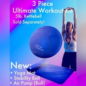 Lomi Fitness Ultimatw Work Out Kit New Heavy Requires 2 Shipping Labels